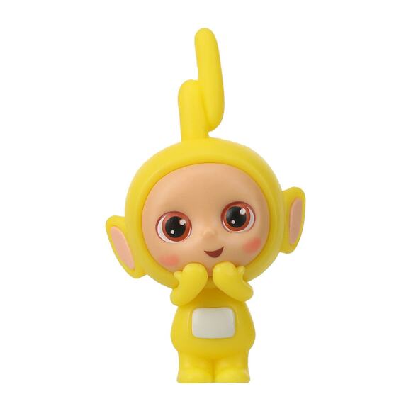 š„Teletubbies Laa Laa CheeBee 2.5" Flocked Collectible Mini Figure BNWTš„ - Picture 2 of 3